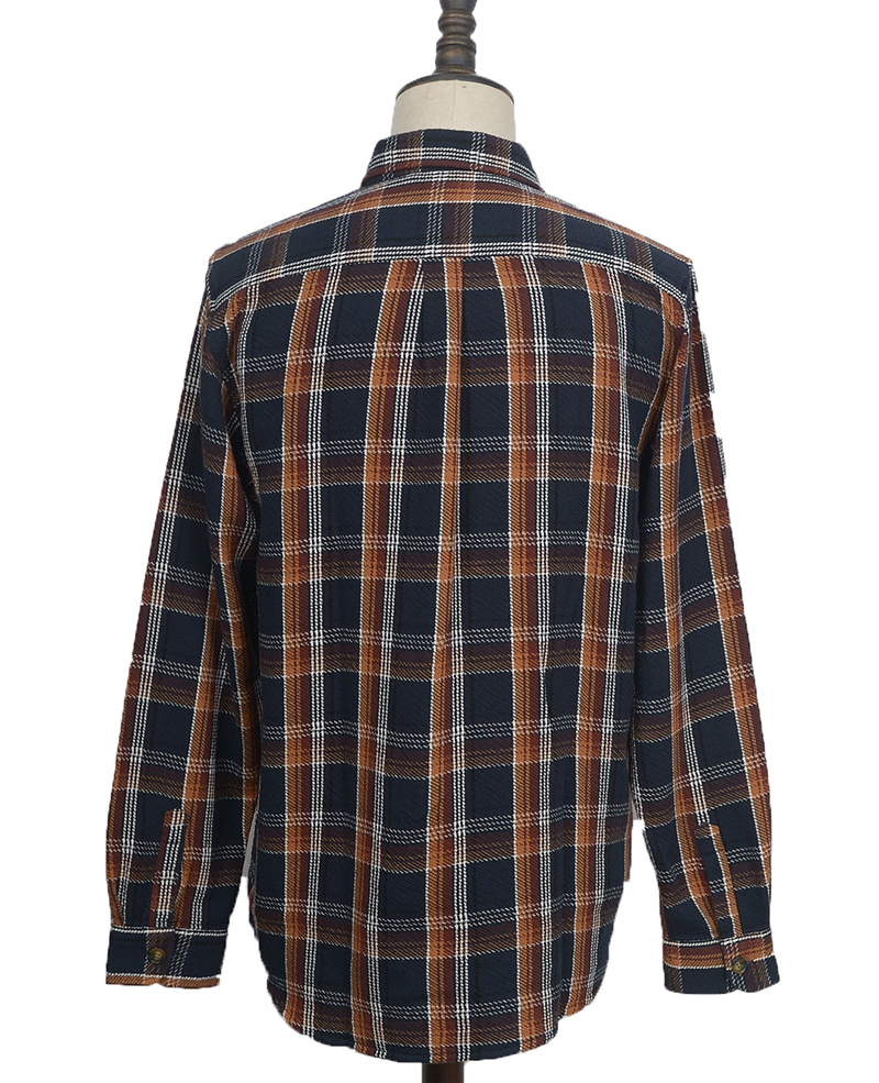 AC2W0484 MENS SHIRTS PLAID